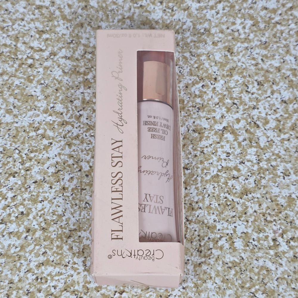 Beauty Creations Flawless Stay Hydrating Primer Oil Free Dewy Finish 1oz PHS01